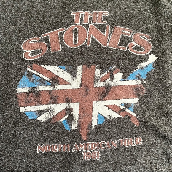 The Rolling Stones North American Tour 1981 Tee Shirt T Shirt - Picture 6 of 8